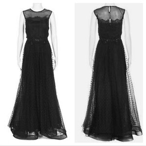 Size 4 Black Teri Jon Gown - Prom/MOB/Wedding- Wednesday Vibes 🖤